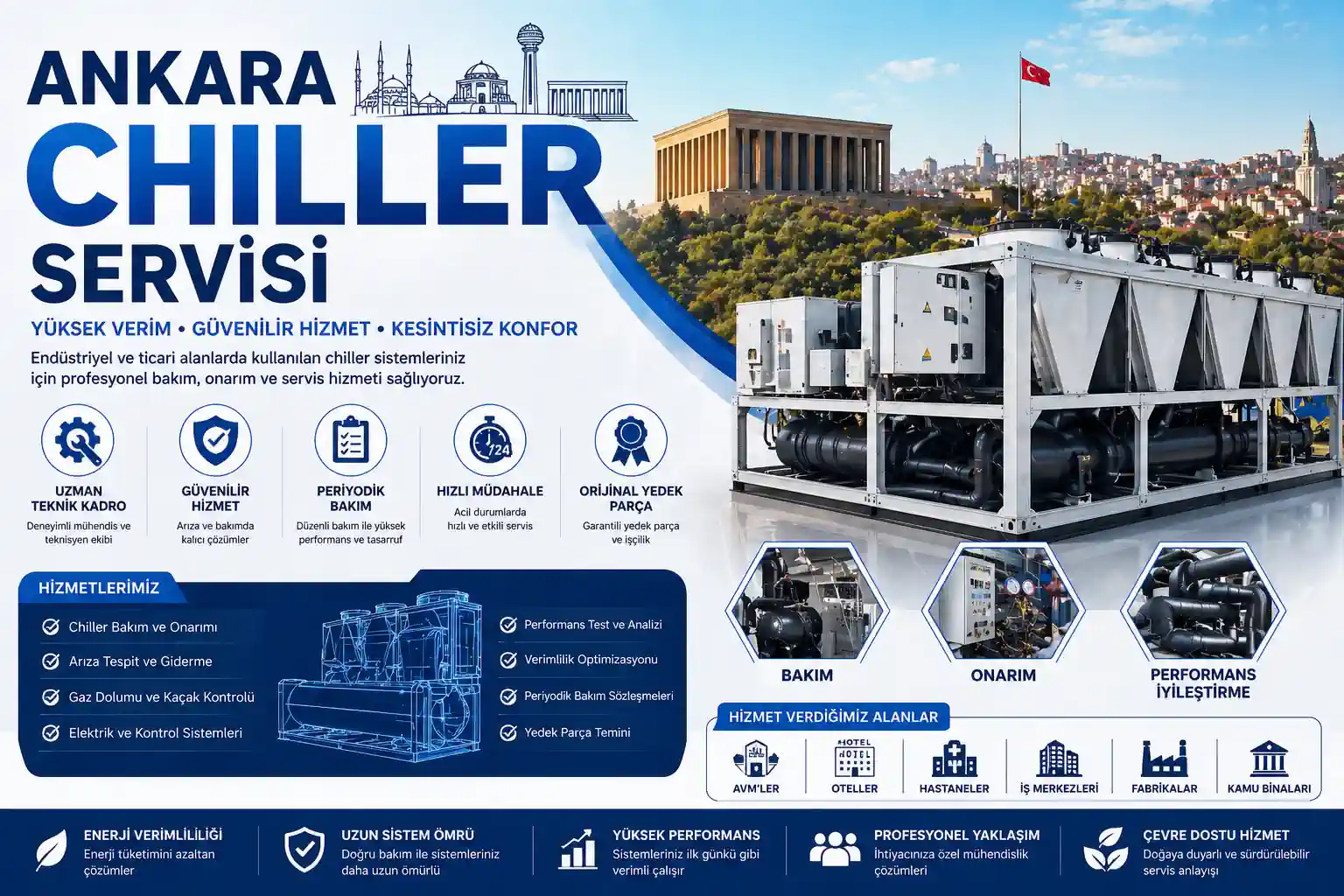 Ankara Chiller Servisi
