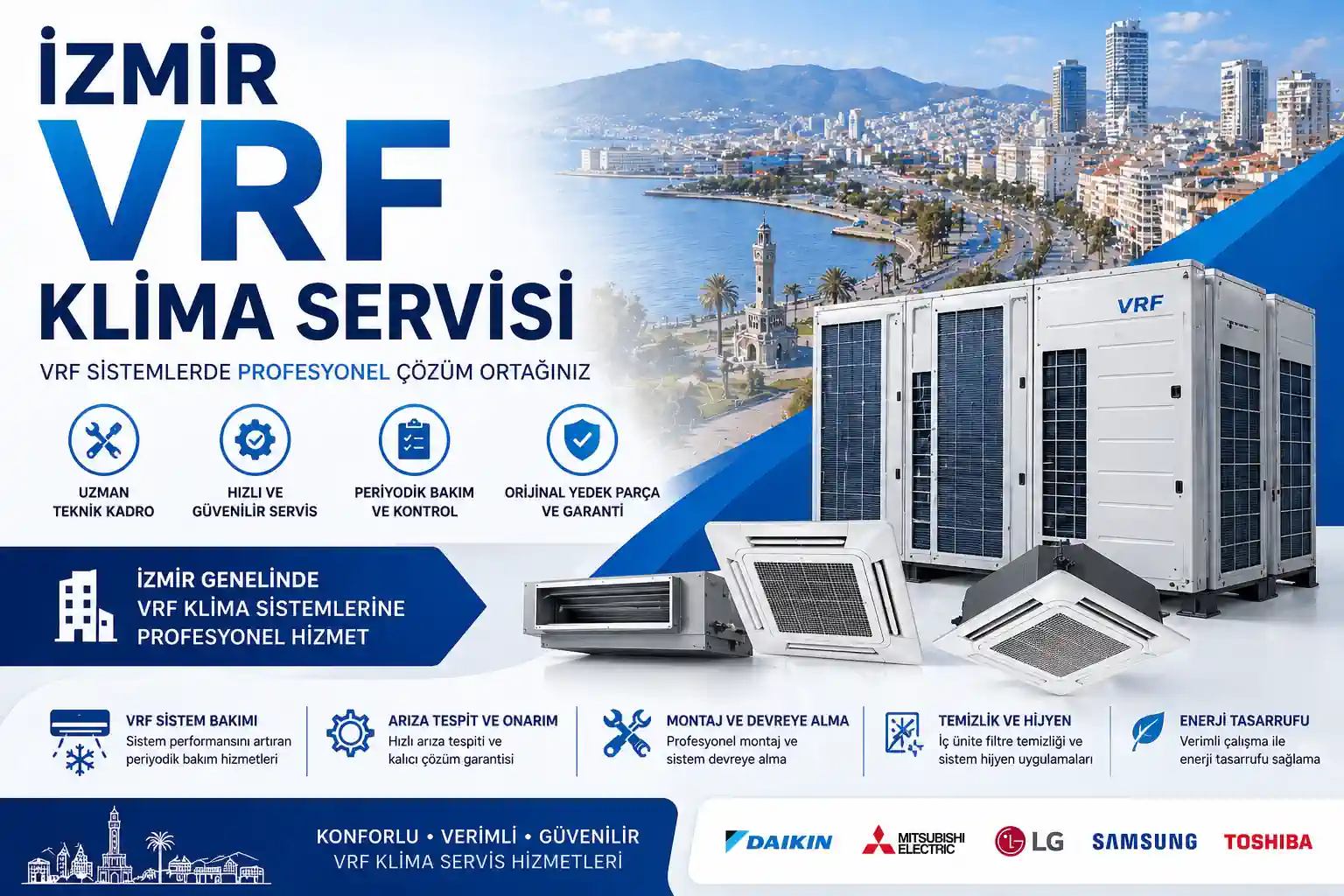 İzmir VRF Klima Servisi